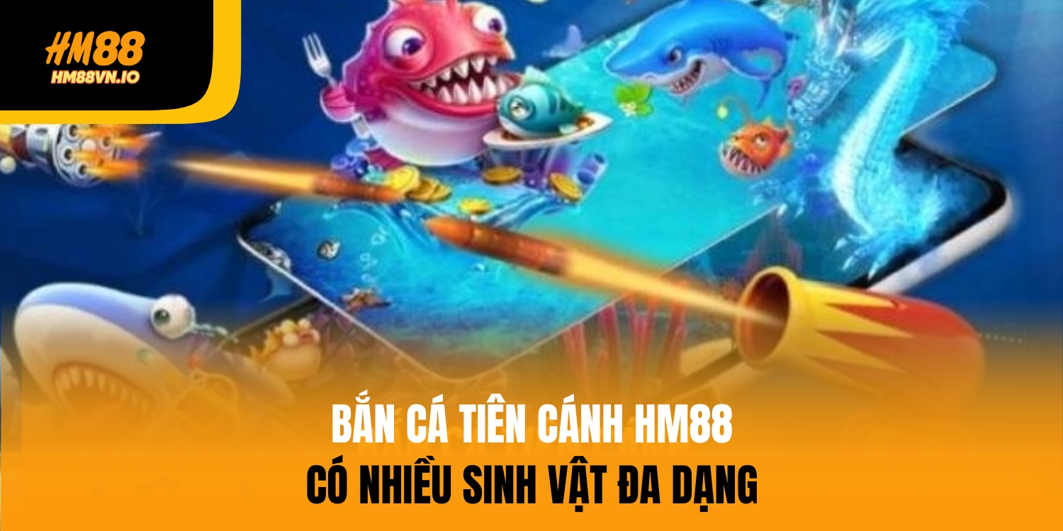 Bắn cá tiên cánh – Khám Phá Thế Giới Thần Tiên Đầy Màu Sắc Tại HM88 Những sinh vật đặc sắc tại bắn cá tiên cánh