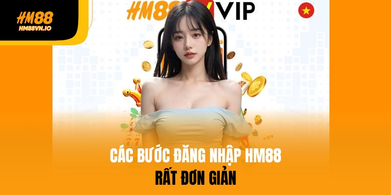 Đăng nhập HM88 rất đơn giản