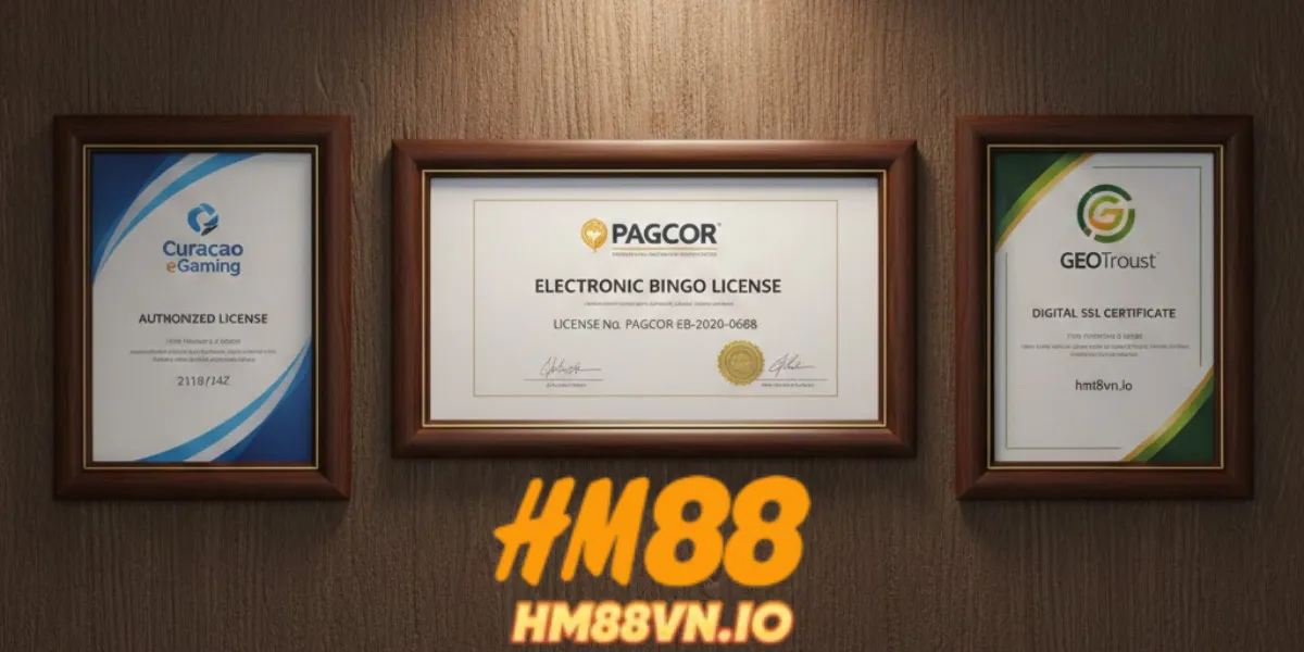 3 loại giấp phép chính quy của hm88vn.io